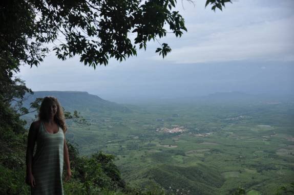 No mirante do Sítio do Alemão, em Ubajara - CE